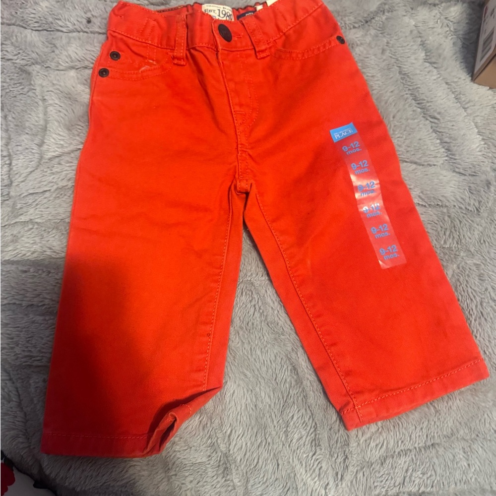 The Children's Place Bright Orange Kids' Pants